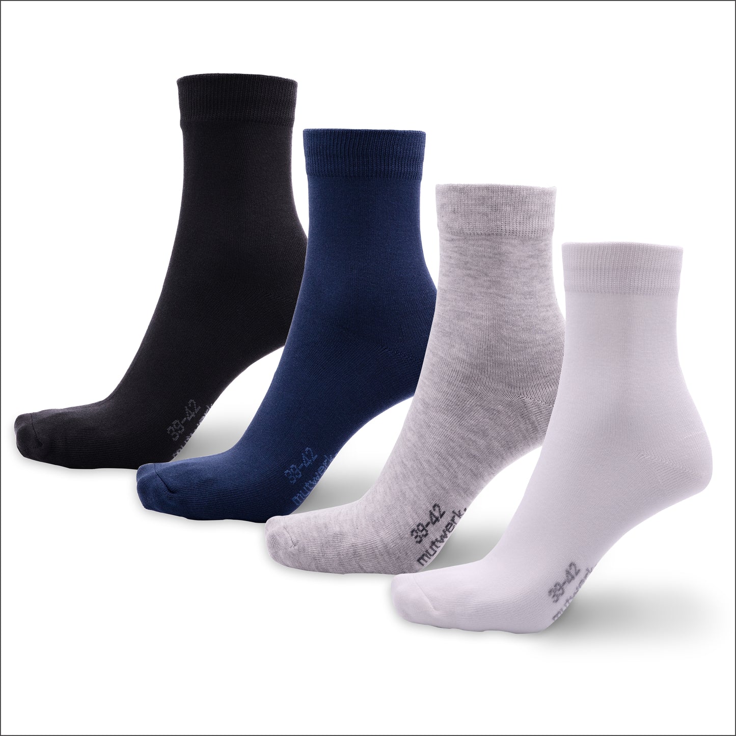 Socken aus Bambus, 4er-Set, von grashalm