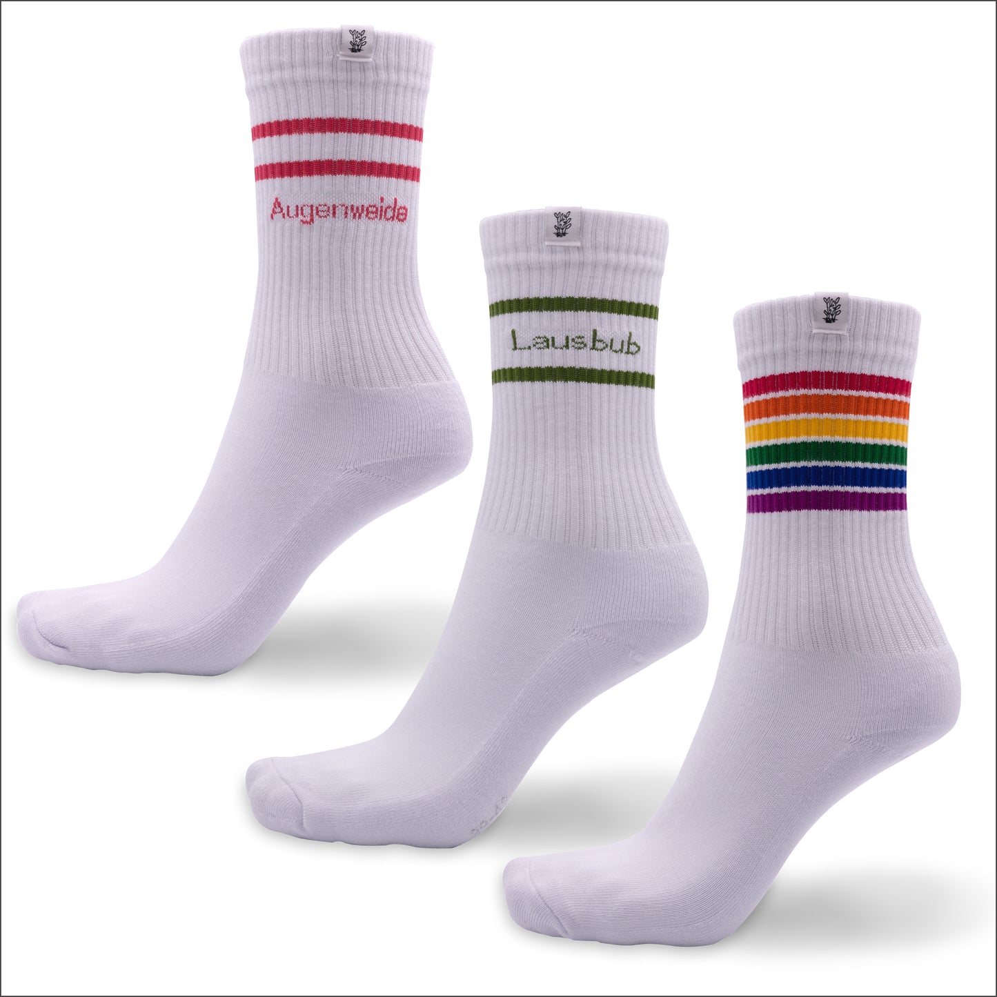 Stylesocken aus Bambus, 3er-Set, von grashalm